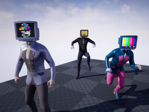 Robot Mr Monitor 3D 模型