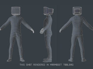 Robot Mr Monitor 3D 模型