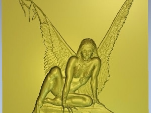 angel dame 3D Model
