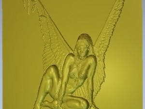 angel dame Modello 3D