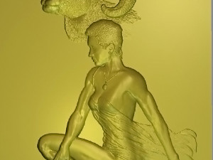 aries woman Model 3D