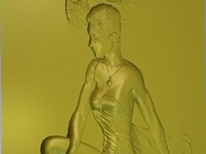 aries woman Model 3D