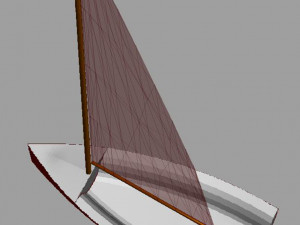 childrens yacht 3D Model