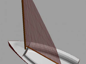 childrens yacht 3D Model