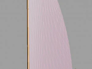 yacht- lazer 3D Model
