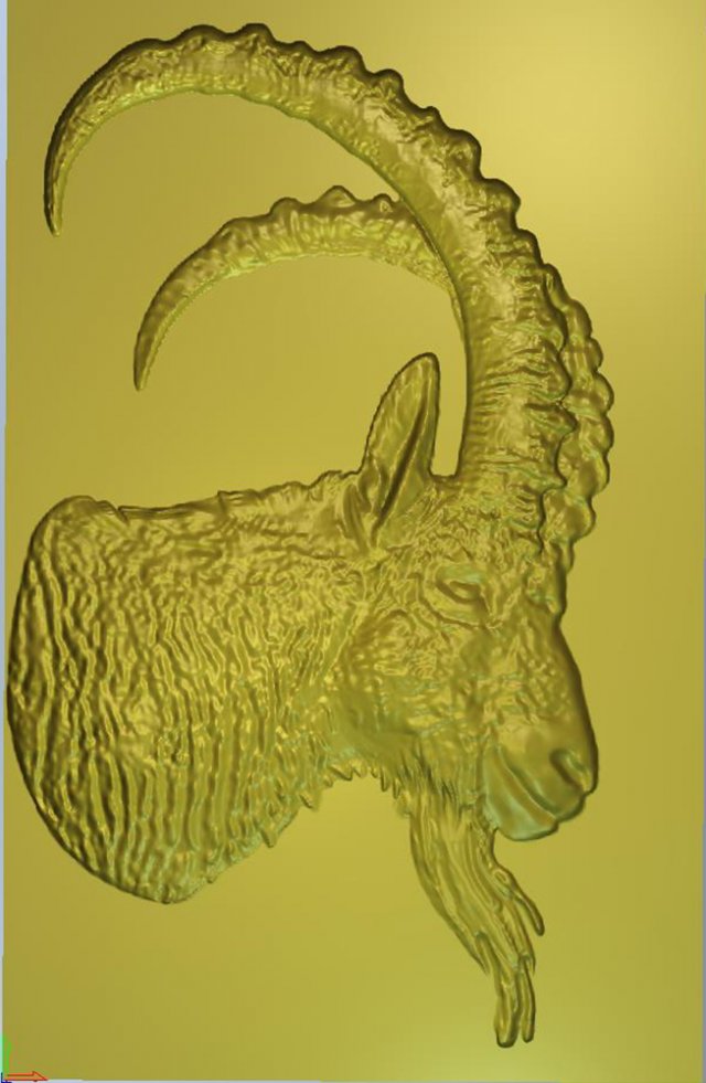 mountain goat argali Model 3D .c4d .max .obj .3ds .fbx .stl .blend 