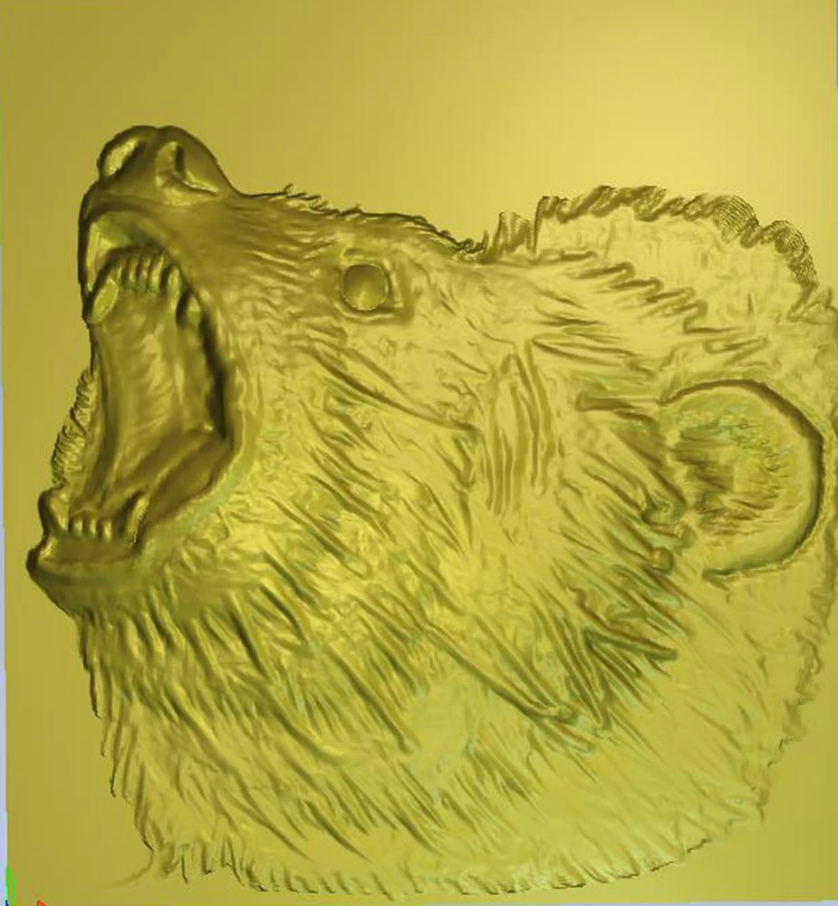 brown bear 3D Model .c4d .max .obj .3ds .fbx .stl .blend 