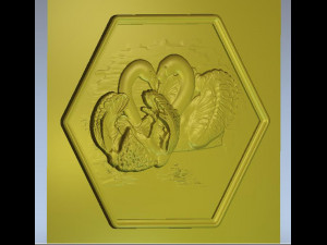 the swan-pano Modelo 3D