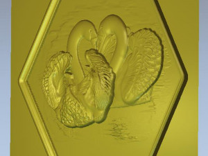 the swan-pano Modelo 3D