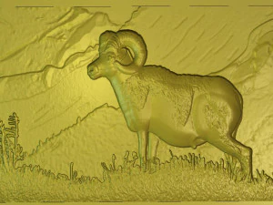 аргалия-пано 3D Модель