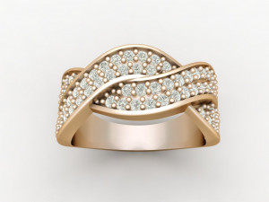 curve ring 1 3D Baskı Modeli