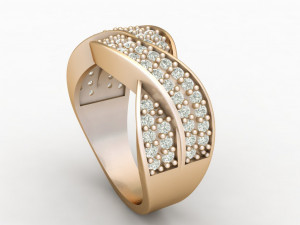 curve ring 1 3Dプリントモデル