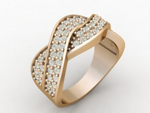 curve ring 1 3Dプリントモデル