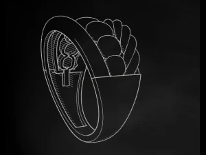 3-line 3D Print Model
