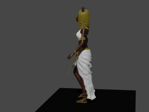 basted goddes 3D मॉडल
