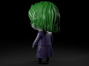 mini joker fanart character 3D Model