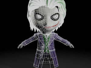 mini joker fanart character 3D Model