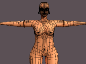 Greek goddes selene character 3Dモデル