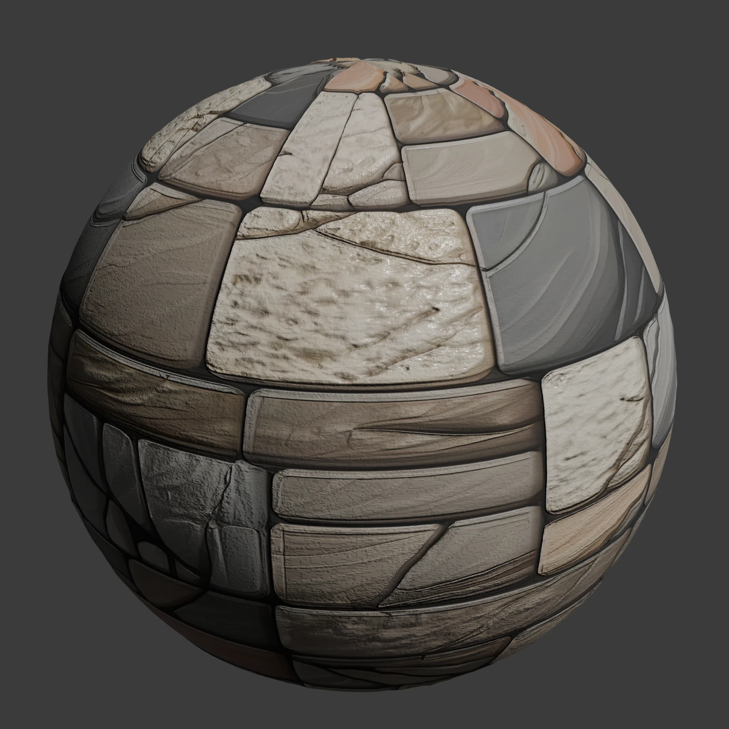 Stone Floor Seamless Texture CG Textures .c4d .max .obj .3ds .fbx .stl .blend