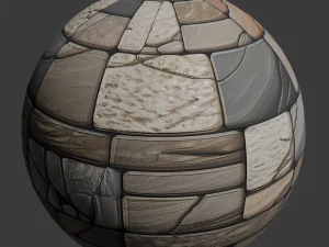 पत्थर के फर्श की निर्बाध बनावट CG टेक्स्चर्स