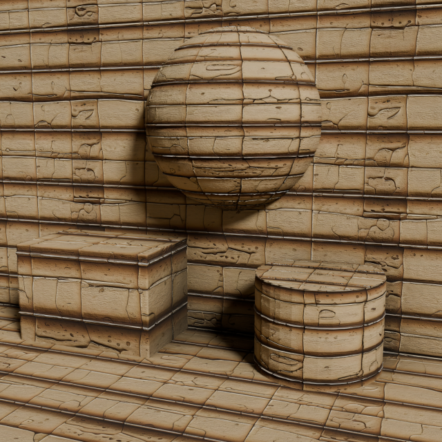 Tomb Wall Seamless Texture CG テクスチャ .c4d .max .obj .3ds .fbx .stl .blend 