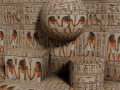 III Egyptian hieroglyph Seamless PBR Texture CG Textures