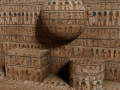 XI Egyptian Hieroglyph Seamless PBR Texture CG Textures