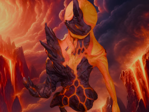 Infernal Guardian The Magma Behemoth 3D Model