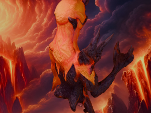 Infernal Guardian The Magma Behemoth 3D Model