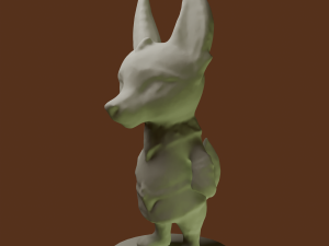 The Playful Guardian Anubis 3D print model 3D Baskı Modeli