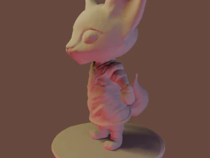 Kitty Queen Bastet the Adorable Egyptian Deity 3D Print Model