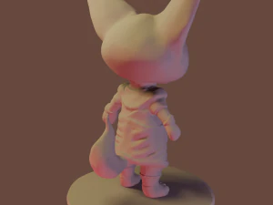 Kitty Queen Bastet the Adorable Egyptian Deity 3D Print Model