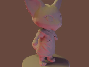 Kitty Queen Bastet the Adorable Egyptian Deity 3D Print Model