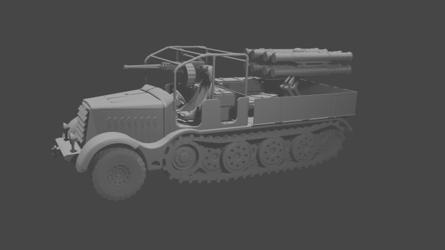 wartruk Modello 3D .c4d .max .obj .3ds .fbx .stl .blend 