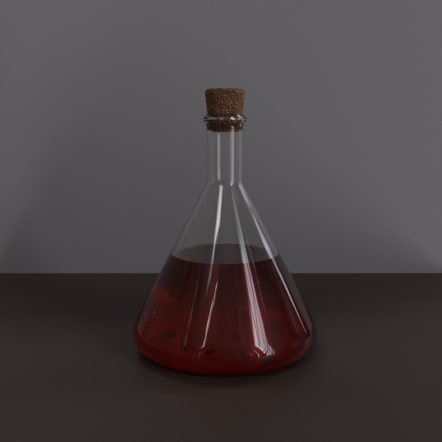 flasks 3D 模型 .c4d .max .obj .3ds .fbx .stl .blend 