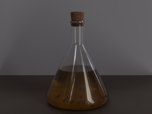 flasks 3D 模型