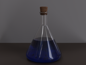 flasks 3D 模型