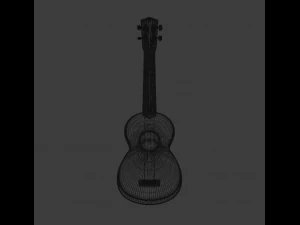 ukulele 3D Model