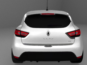 renault clio 4 3dmodel 3D Модель