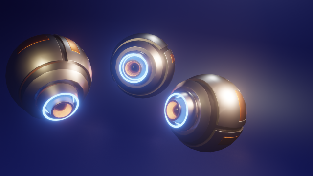 mini-robot 3D 模型 .c4d .max .obj .3ds .fbx .stl .blend 
