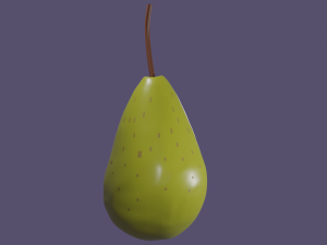 pear Modèle 3D