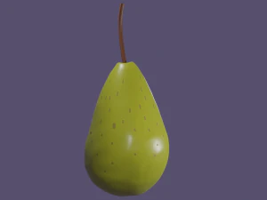 pear 3D Model