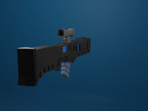 sci-fi rifle 3D Model