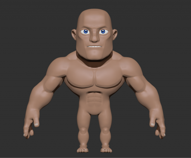 male anatomy 3D Model .c4d .max .obj .3ds .fbx .stl .blend 