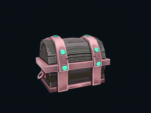 basic hand-painted chest 3D Model
