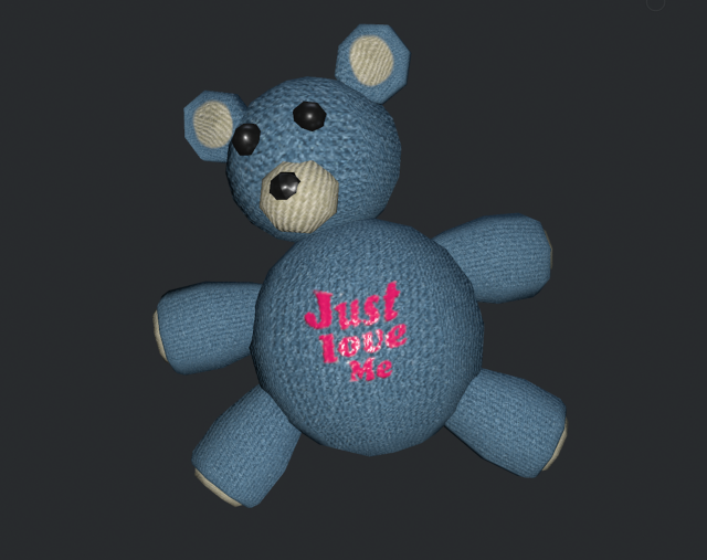 bear object Modèle 3D .c4d .max .obj .3ds .fbx .stl .blend 