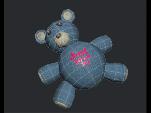 bear object Modèle 3D