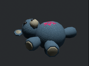 bear object Modèle 3D
