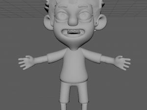 boy hand-painted 3d character 3D Model
