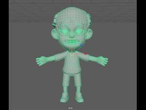 boy hand-painted 3d character 3D Model